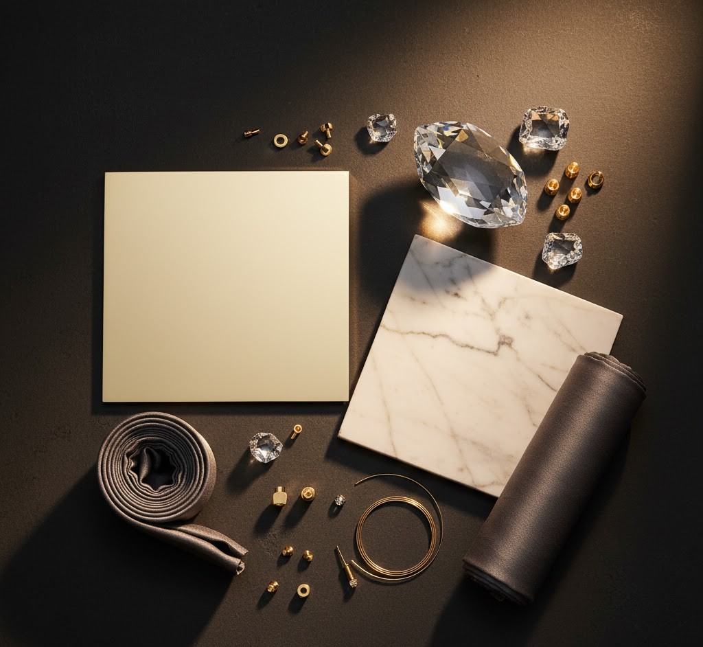 Premium materials used in lighting