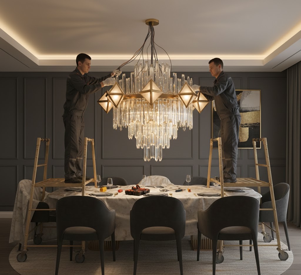 Professional installation process